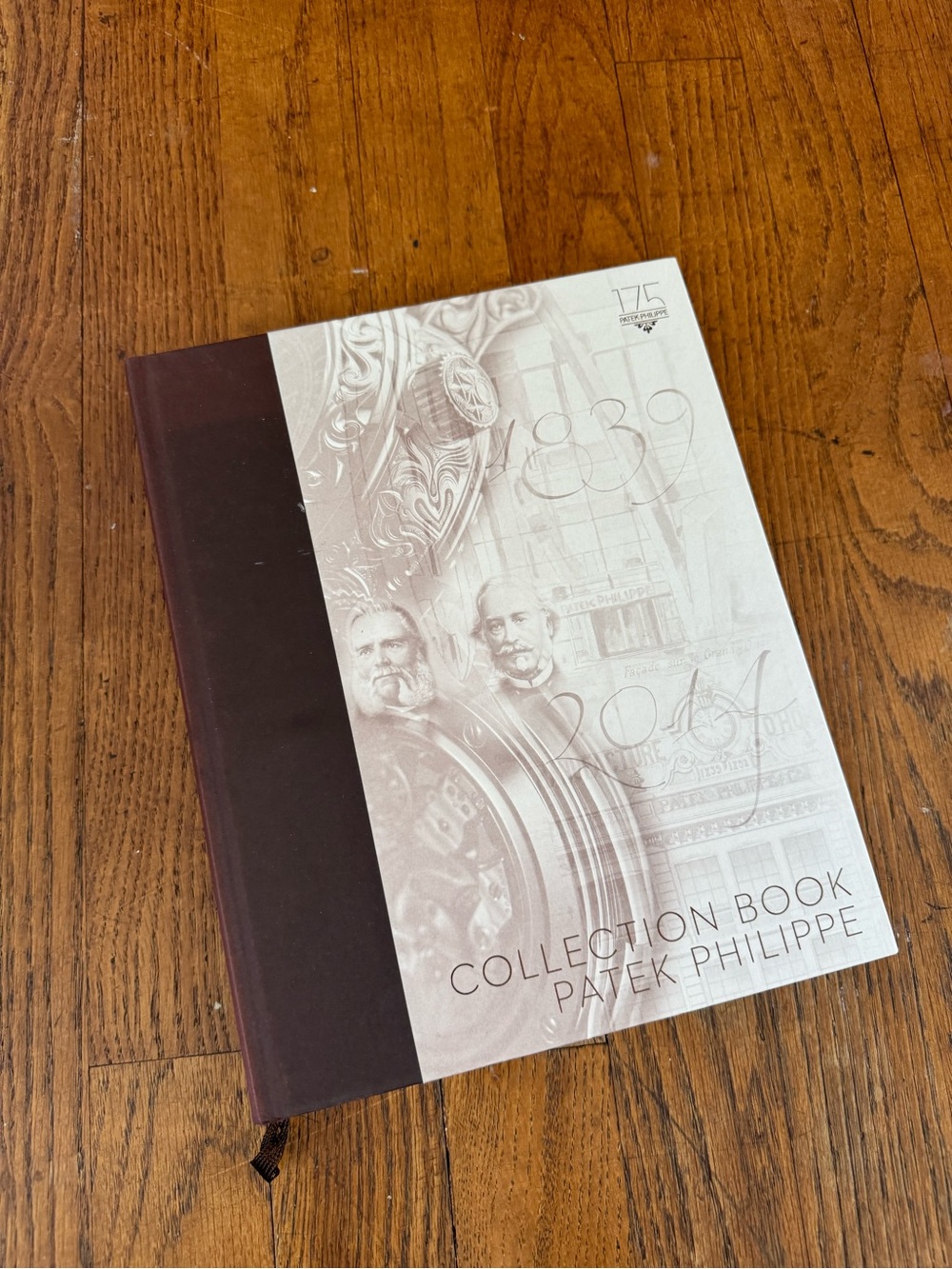 Patek Philippe Hardcover Collection Book in Brown and Ivory Volume 1